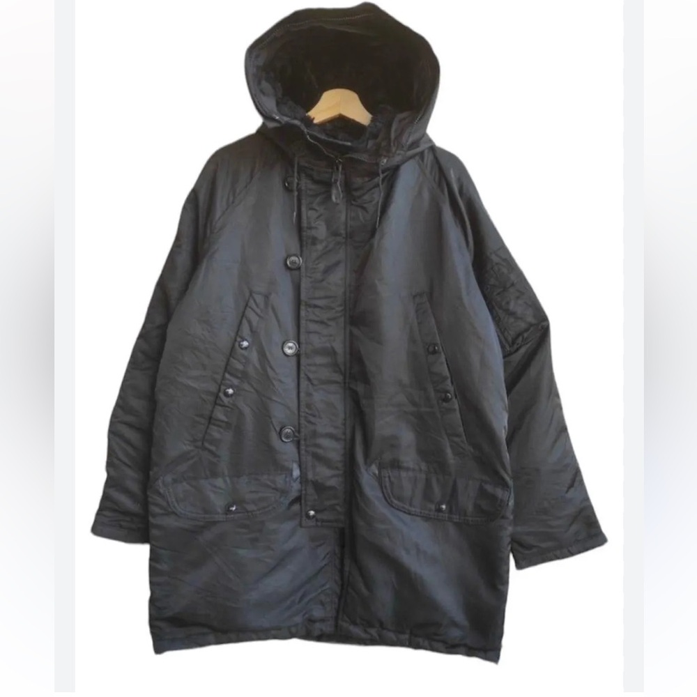 Spiewak and sons Classic Parka, down, faded black, large, outerwear, gorpcore